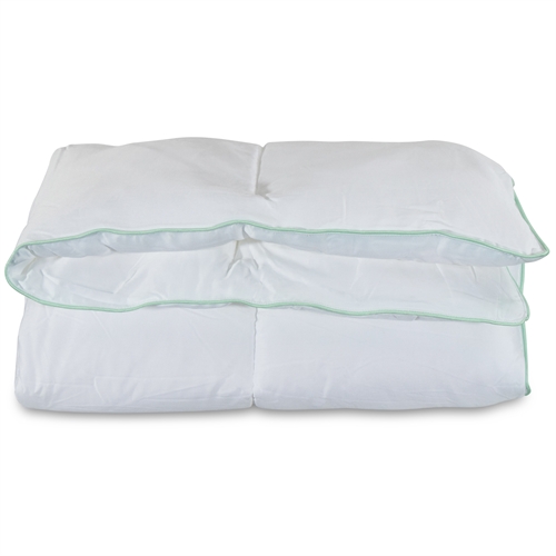 Bambus sommer juniordyne 100x140 cm - Sommerdyne med ekstra blød bambus og dunfiber - Borg Living