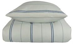 Flonel sengetøj - 200x220 cm - Stribet sengetøj - 100% Bomuldflonel - Matheo - Nordstrand Home sengesæt