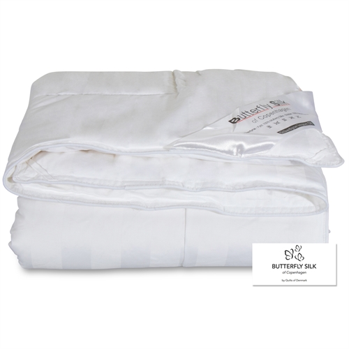 Junior Silkedyne - 100x140 cm - helårs junior dyne - Butterfly Silk Juniordyne