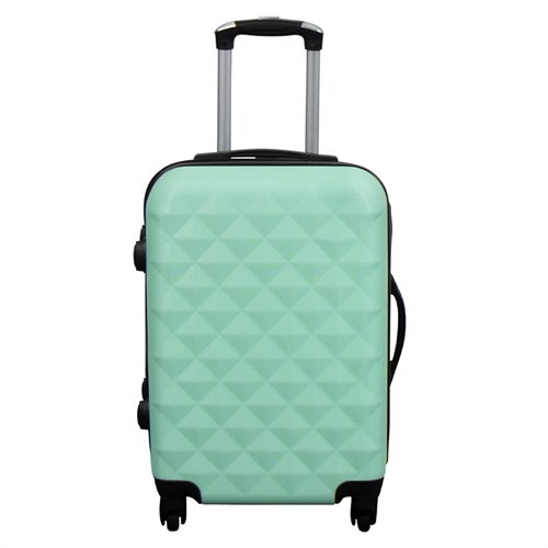 Kabinekuffert - Hardcase letvægts kuffert - Str. lille - Diamant turkis