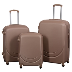 Kuffert - Hardcase rejsekufferter - Classic mocca - Letvægts kuffert