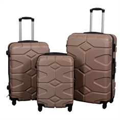 Kuffert - Hardcase rejsekuffert - Military sand - Letvægts kuffert