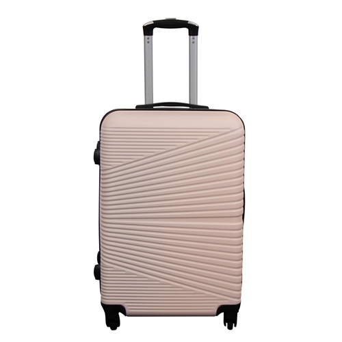 Kuffert tilbud - Hardcase - Str. Medium - Nordic nude - Smart rejsekuffert