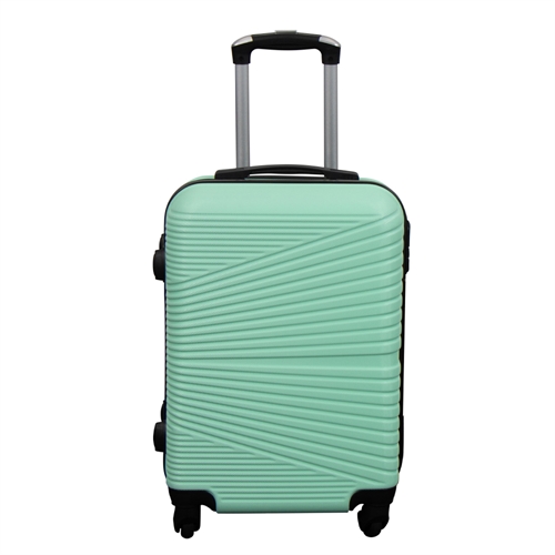 Kabinekuffert - Hardcase letvægts kuffert - Str. lille - Nordic mint