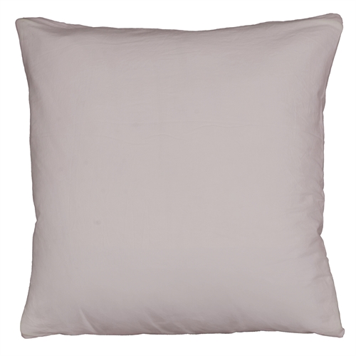  Pudebetræk 60x63 cm - 100% Enzymvasket bomuld - Firm Grå - Nordstrand Home