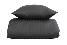 Sengetøj i 100% Egyptisk bomuld - 140x200 cm - Gråt sengetøj - Ekstra blødt sengesæt fra By Borg