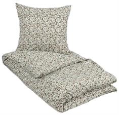 Dobbelt sengetøj 200x220 cm - Flower - mint - Microfiber