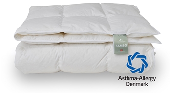 Let helårsdyne - Moskusdun sval dyne - Samsø dynen - 140x200 cm - Quilts Of Denmark