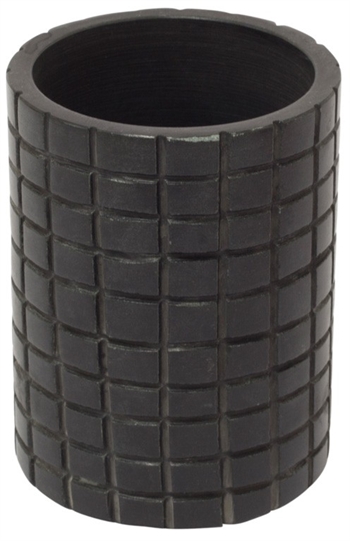 Tandbørstekrus i sort sten - Turiform - Solid - 11 x 8cm