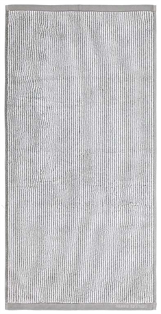 Marc O Polo Håndklæde - 50x100 cm - Grå og hvid - 100% Bomuld - Luksus håndklæder 