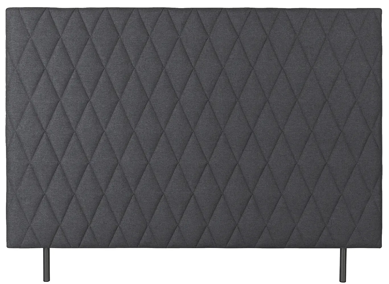 Sengegavl 160x135 cm - Mørkegråt hovedgærde med harlequin tern - Nordstrand Home