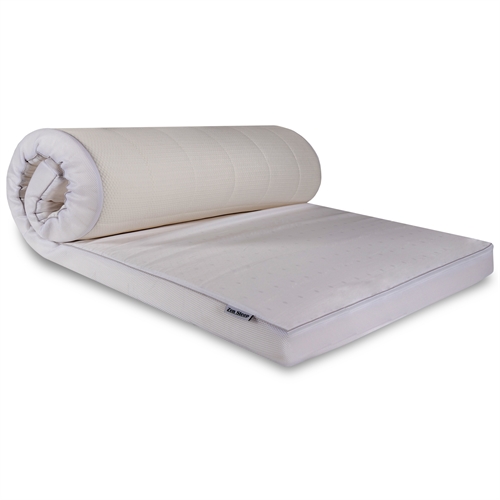 Latex topmadras - 90x200 cm - 10 cm høj - Latex & naturlatex - Zen sleep topmadras til enkeltseng -  INGEN MULIGHED FOR RETUNERING/REKLAMATION