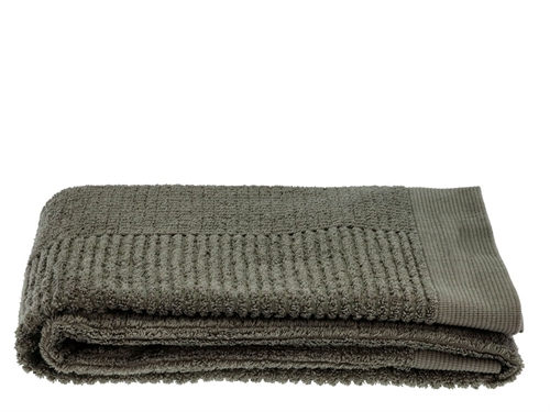 Grønt Badehåndklæde - 70x140 cm - Zone Denmark