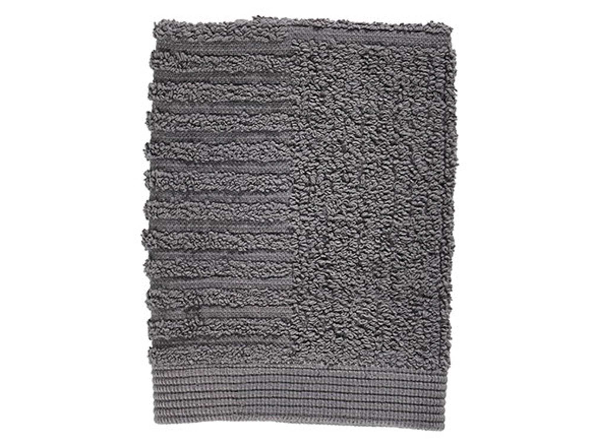 Vaskeklud - 100% bomuld - 30x30 cm - Zone Denmark Classic - Grey