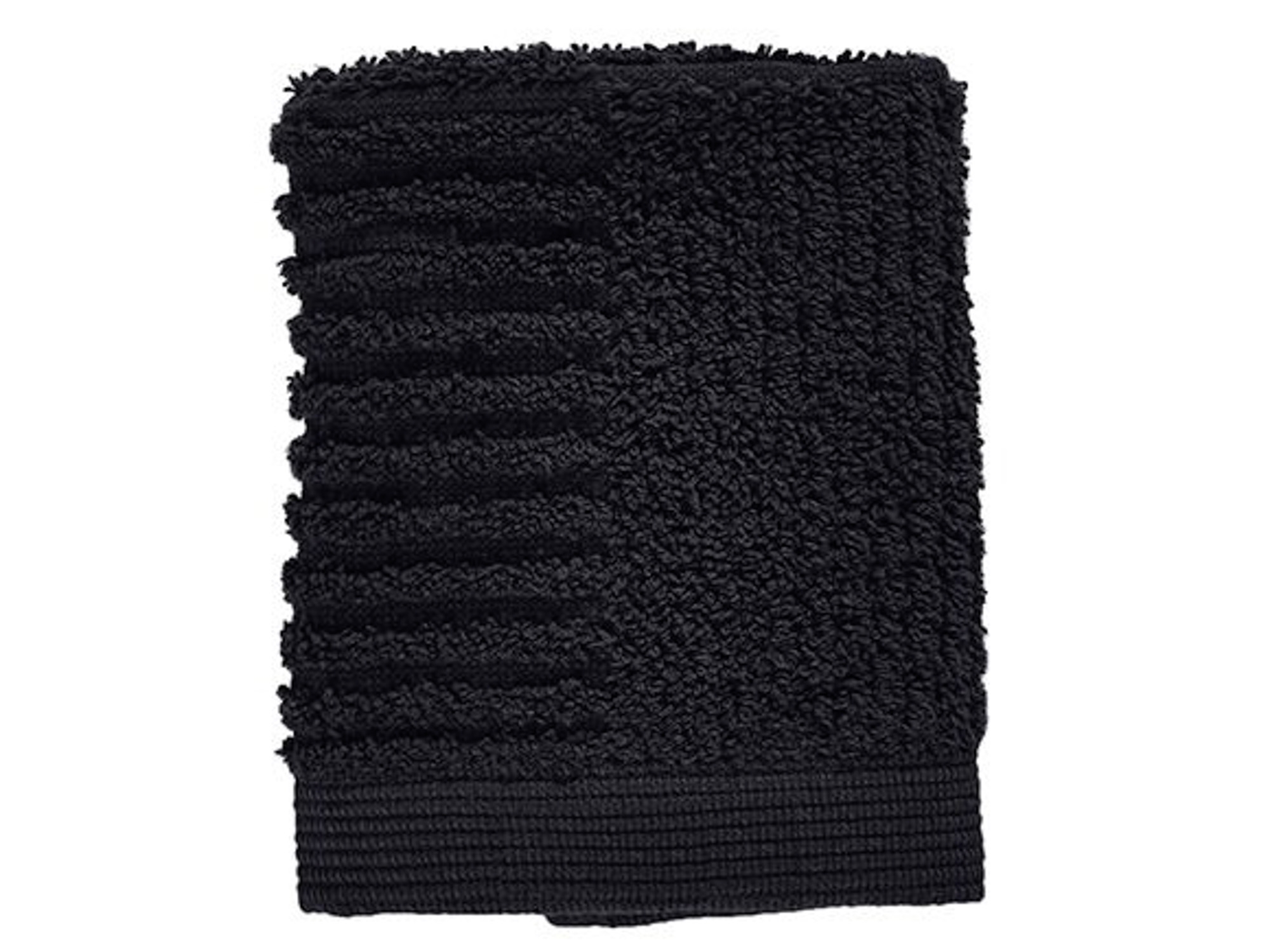 Sort Vaskeklud - 30x30 cm - Zone Denmark