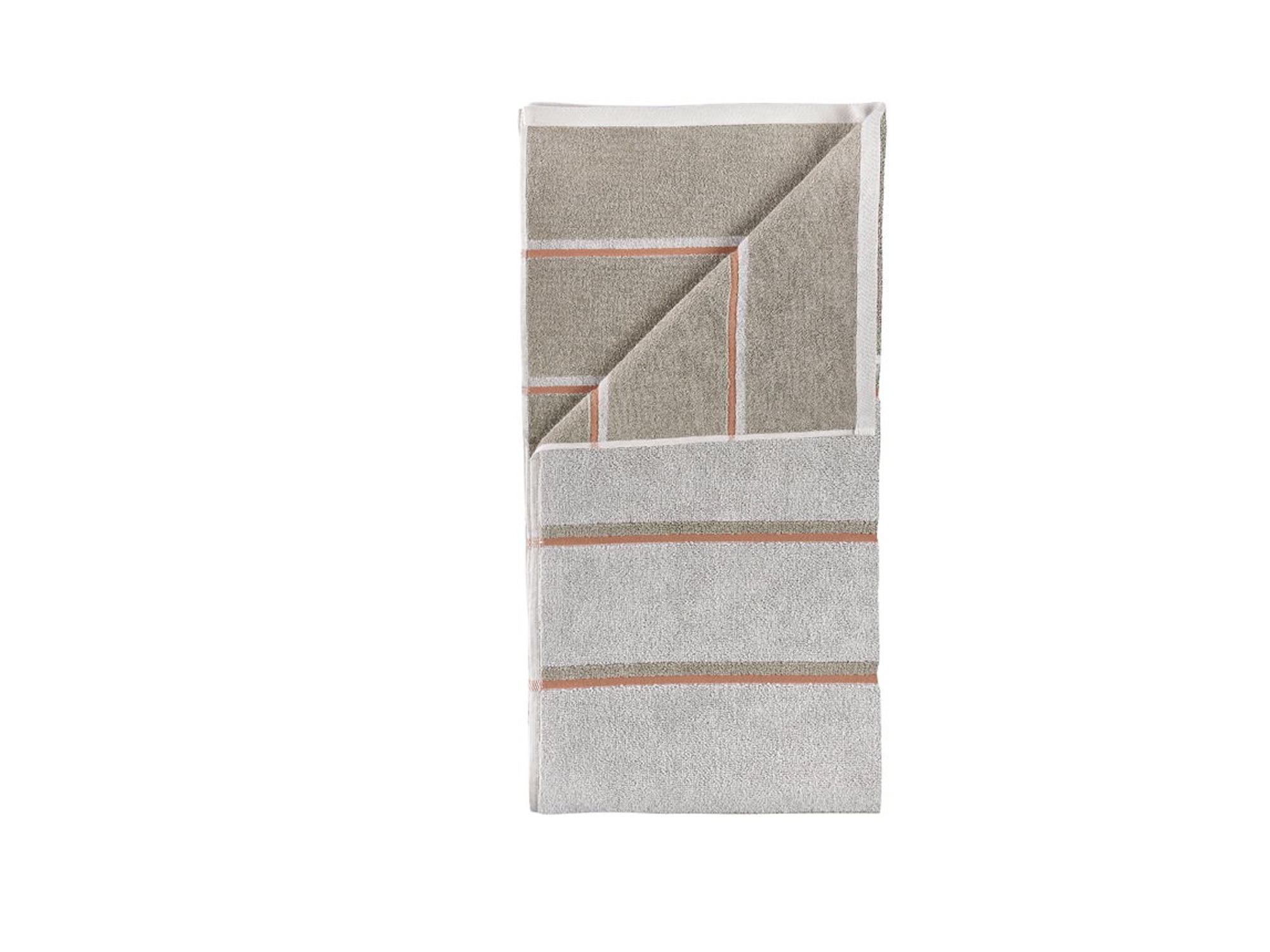 Håndklæde - 100% bomuld - Zone Denmark Sauna - Soft Grey