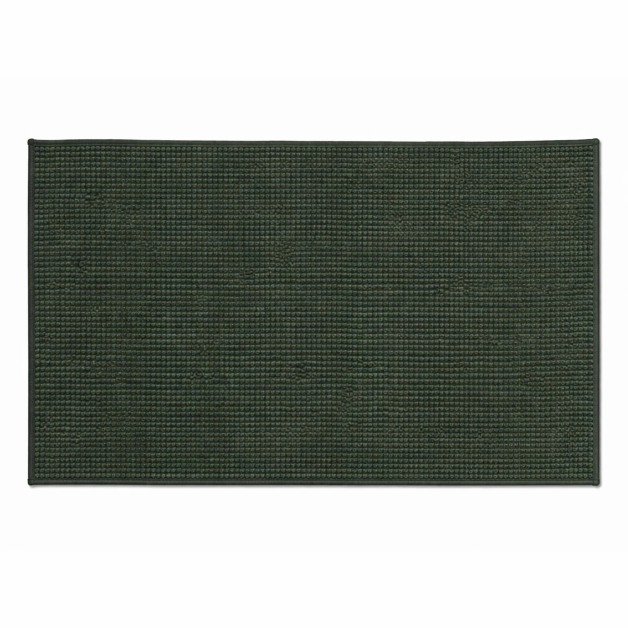 Bademåtte - 50x80 cm - Skridsikker bademåtte - Grøn