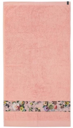 Essenza Fleur - Badehåndklæder - 70x140 cm - Rosa - 100% bomuld - Håndklæder fra Essenza