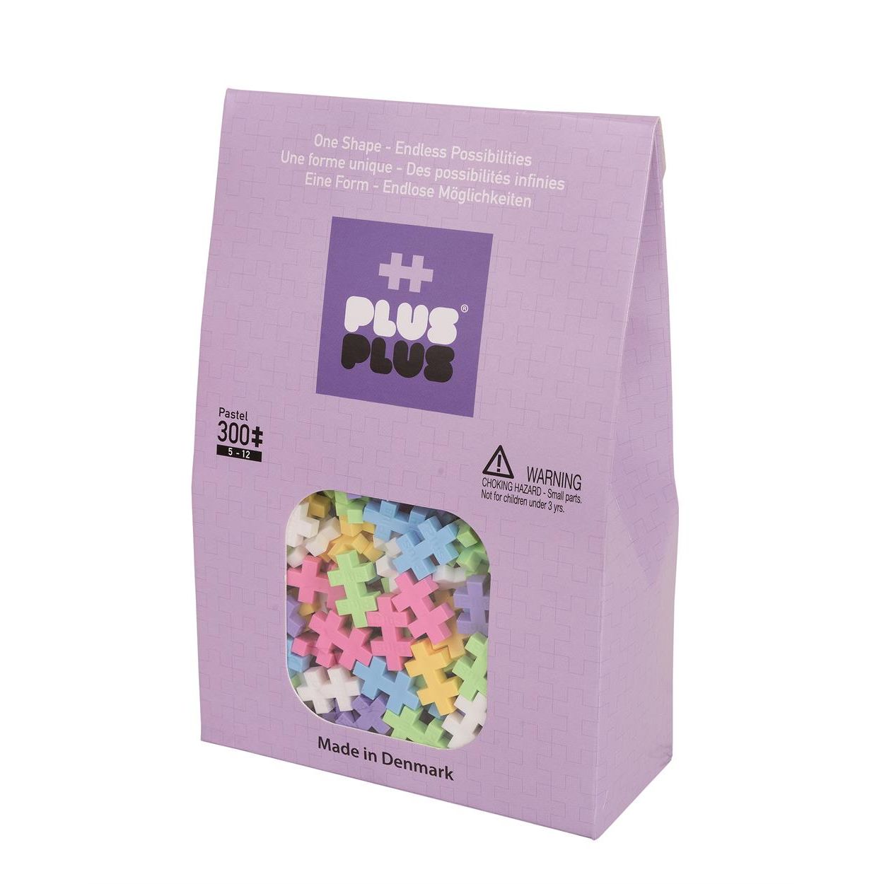 Pastel mix, 300 pcs - Plus-Plus