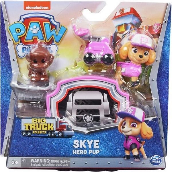 Paw Patrol Big Truck Pups med Skye Figur Legesæt - 3+år