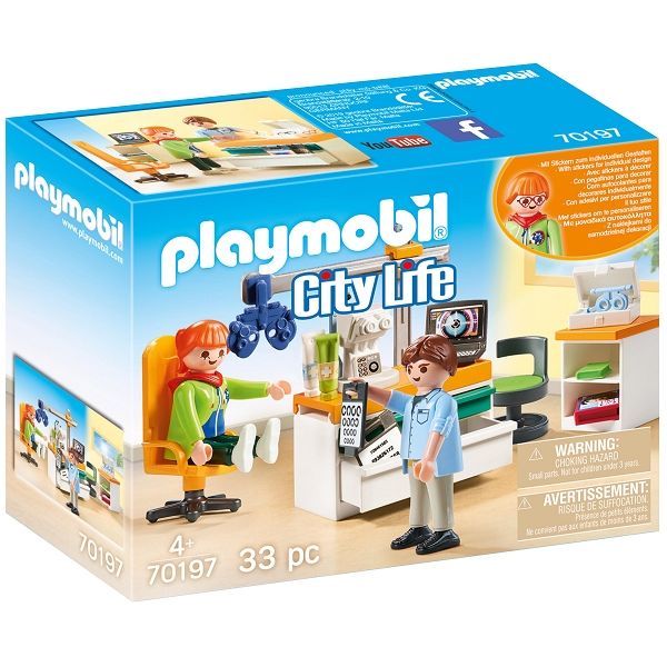 Lægespecialist: Øjenlæge - PL70197 - PLAYMOBIL City Life