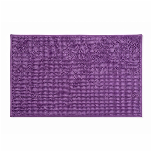 Bademåtte - 50x80 cm - Skridsikker bademåtte - Lilla