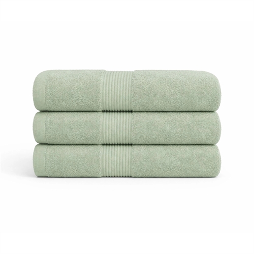 Bomulds håndklæde - 100% bomuld - 50x100 cm - Mint