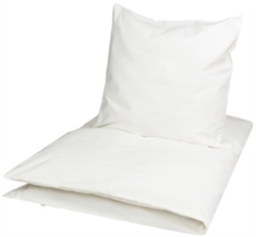 Baby sengetøj 70x100 cm - Solid Ecru - 100% økologisk bomuld