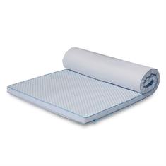 Kølende topmadras - Højde 5 cm - 5 zoner memoryskum topmadras - SLEEP TECH by Borg